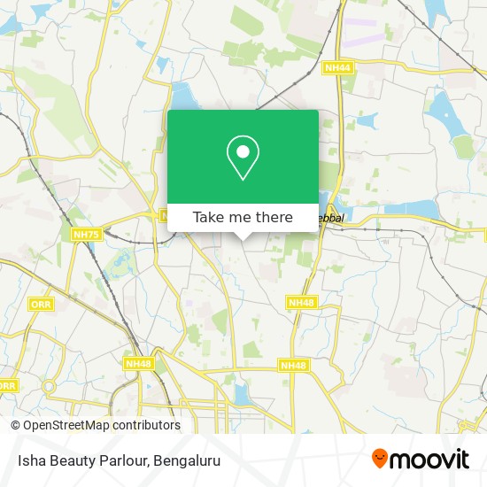 Isha Beauty Parlour map