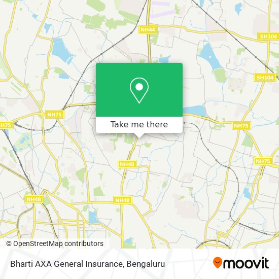 Bharti AXA General Insurance map