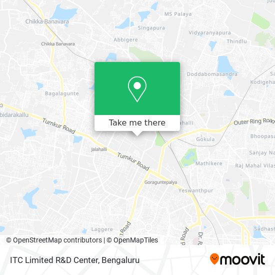 ITC Limited R&D Center map