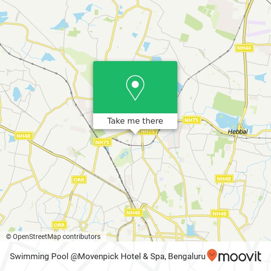 Swimming Pool @Movenpick Hotel & Spa map