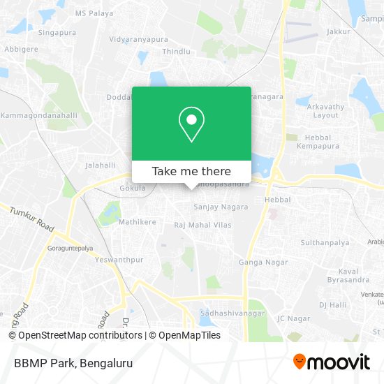 BBMP Park map