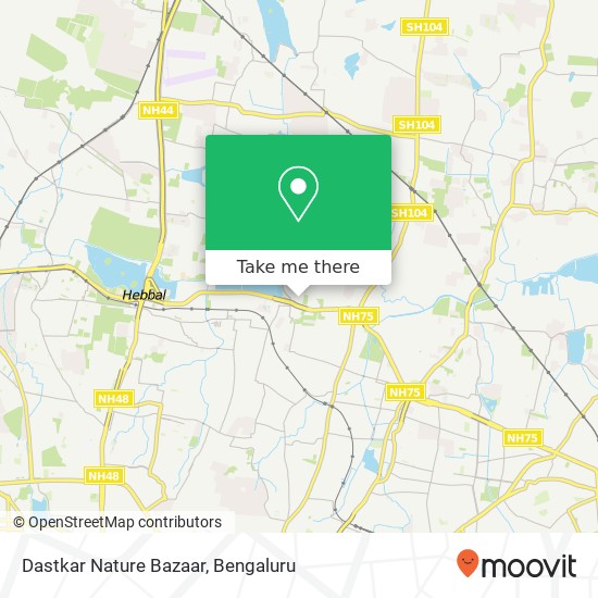 Dastkar Nature Bazaar map