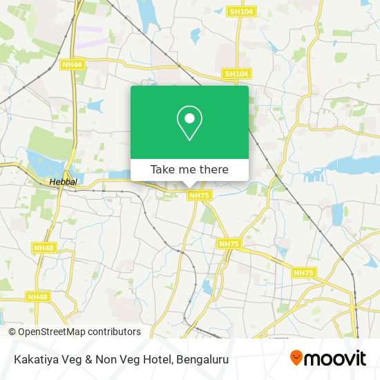 Kakatiya Veg & Non Veg Hotel map
