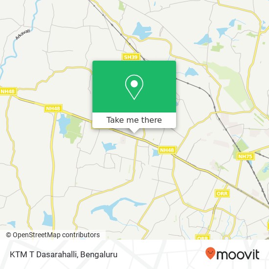 KTM T Dasarahalli map