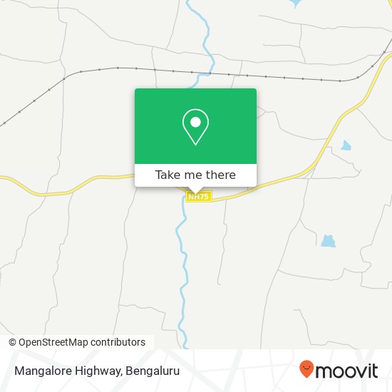 Mangalore Highway map