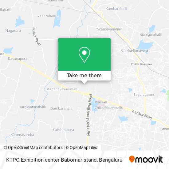 KTPO Exhibition center Babomar stand map