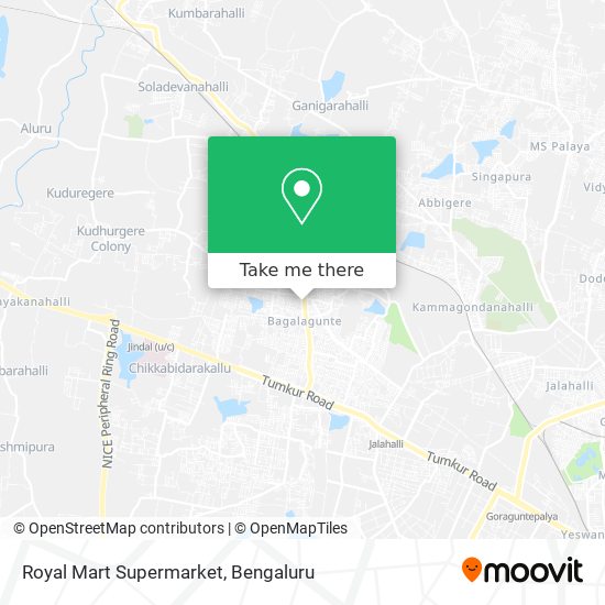 Royal Mart Supermarket map