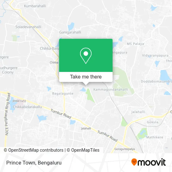 Prince Town map