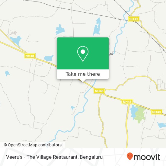 Veeru's - The Village Restaurant map