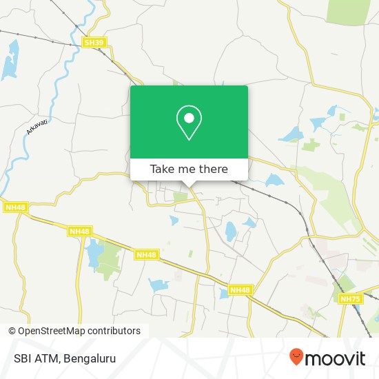 SBI ATM map