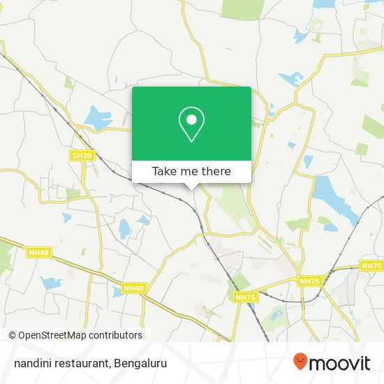 nandini restaurant map