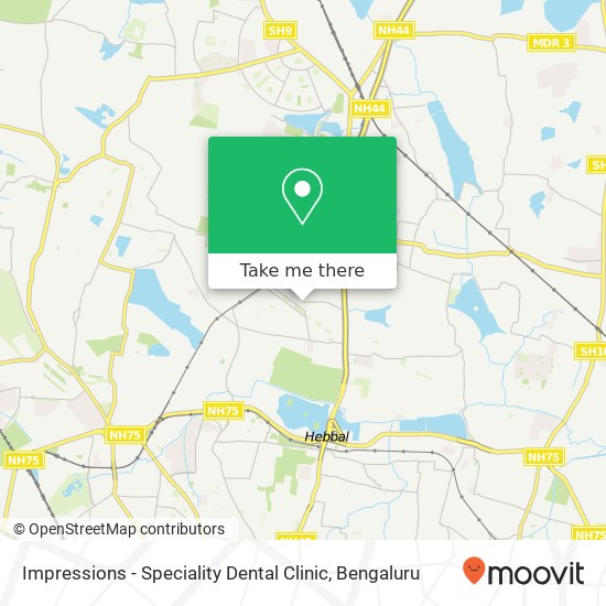 Impressions - Speciality Dental Clinic map