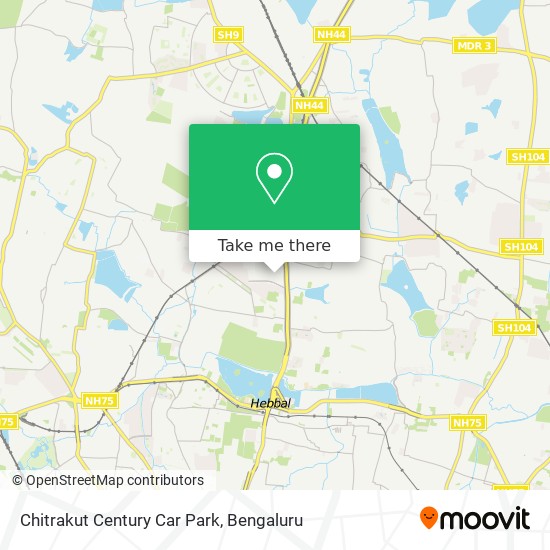 Chitrakut Century Car Park map