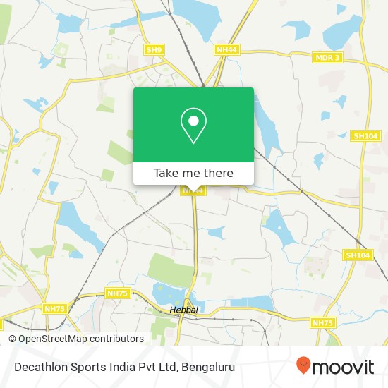 Decathlon Sports India Pvt Ltd map