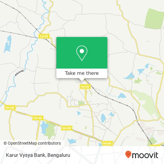 Karur Vysya Bank map