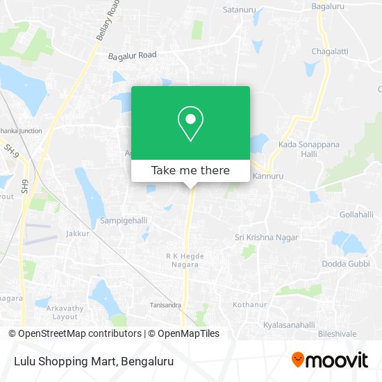 Lulu Shopping Mart map