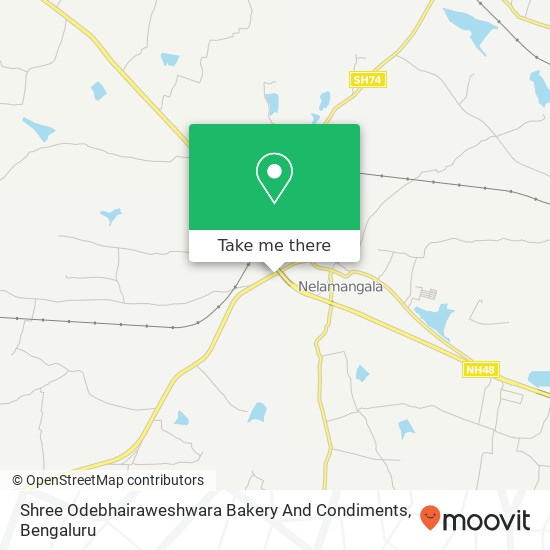 Shree Odebhairaweshwara Bakery And Condiments map