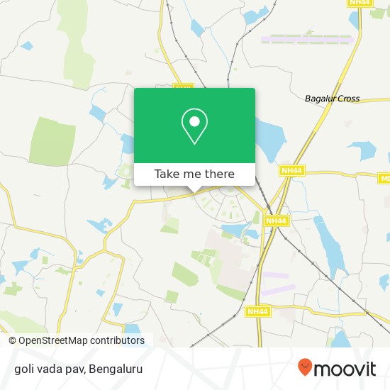 goli vada pav map