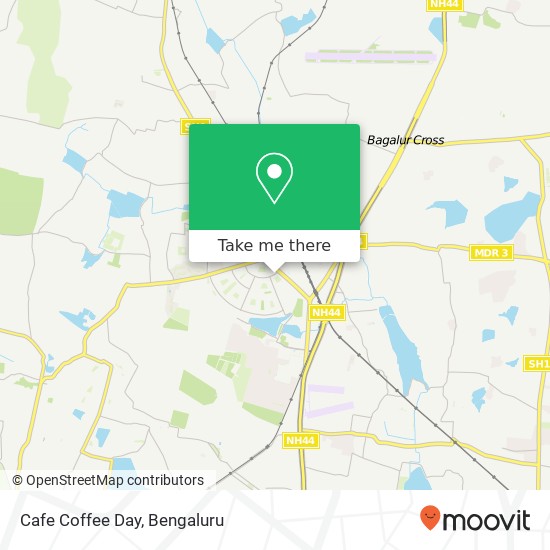 Cafe Coffee Day map