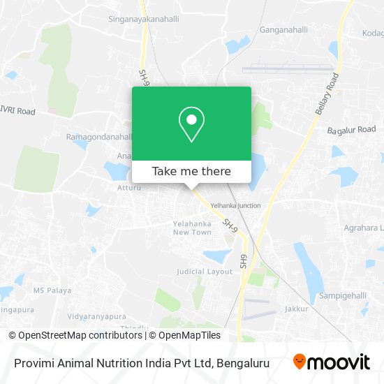 Provimi Animal Nutrition India Pvt Ltd map