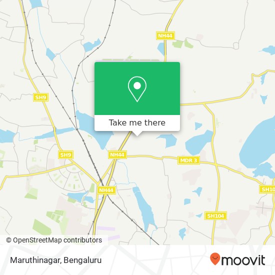 Maruthinagar map