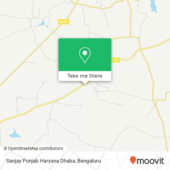 Sanjay Punjab Haryana Dhaba map