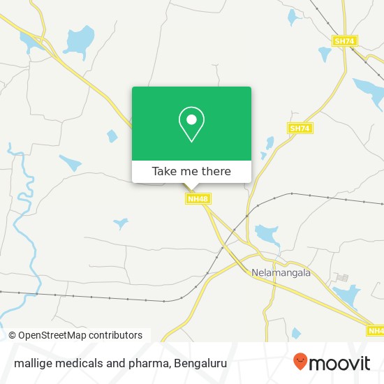 mallige medicals and pharma map