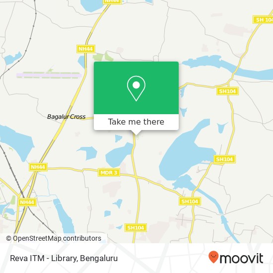 Reva ITM - Library map