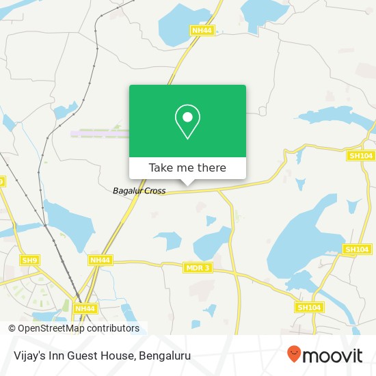Vijay's Inn Guest House map