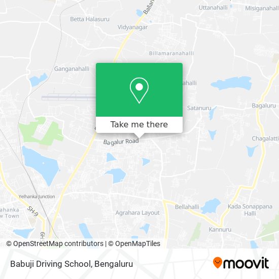 Babuji Driving School map