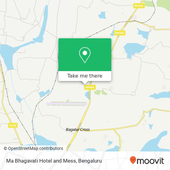 Ma Bhagavati Hotel and Mess map