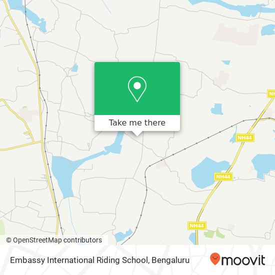 Embassy International Riding School map