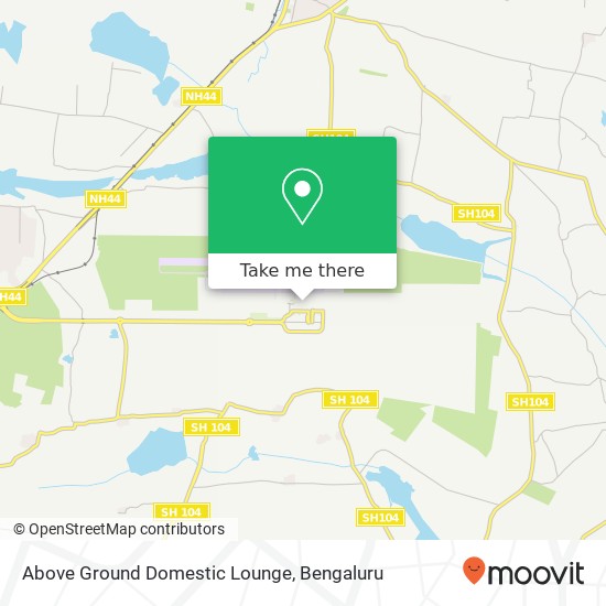 Above Ground Domestic Lounge map