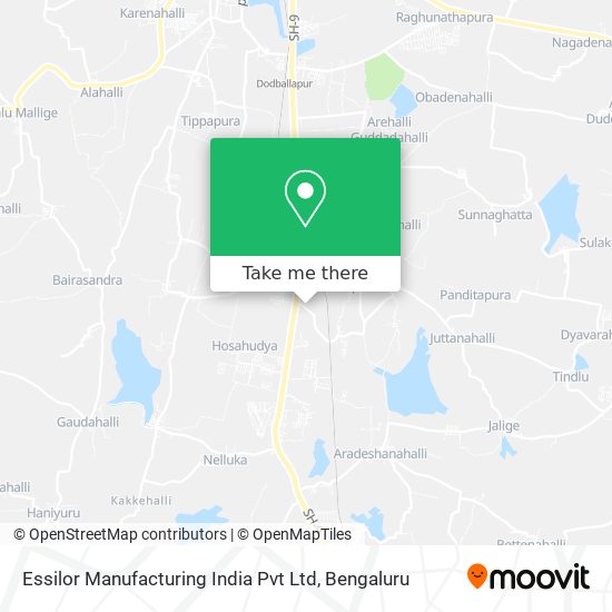 Essilor Manufacturing India Pvt Ltd map