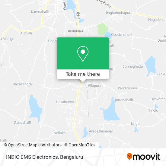 INDIC EMS Electronics map