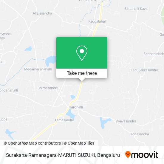 Suraksha-Ramanagara-MARUTI SUZUKI map