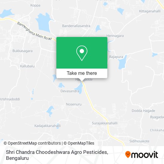 Shri Chandra Choodeshwara Agro Pesticides map