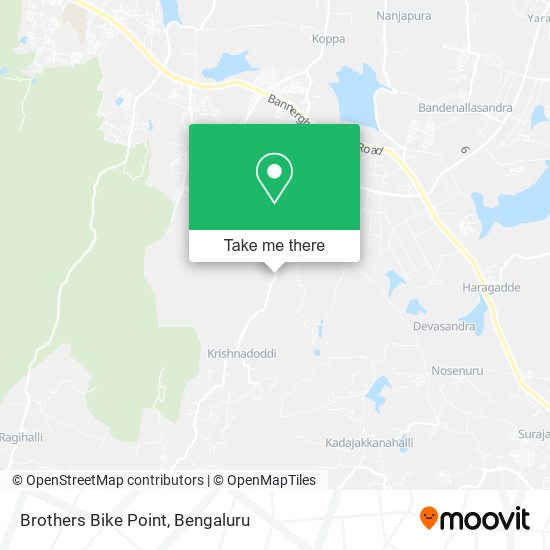 Brothers Bike Point map