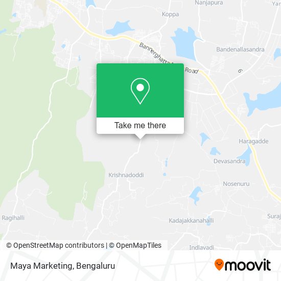 Maya Marketing map