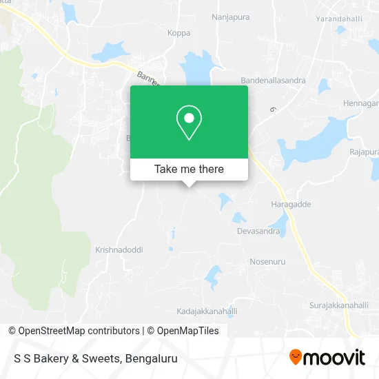 S S Bakery & Sweets map
