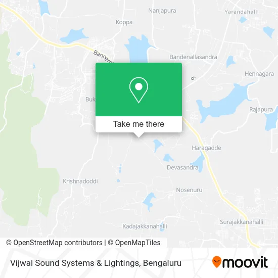 Vijwal Sound Systems & Lightings map