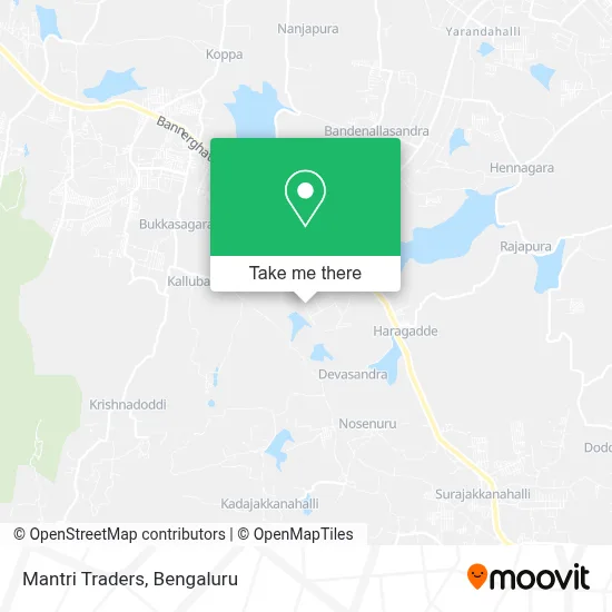 Mantri Traders map