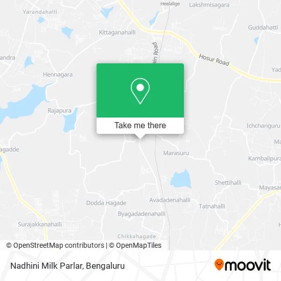Nadhini Milk Parlar map