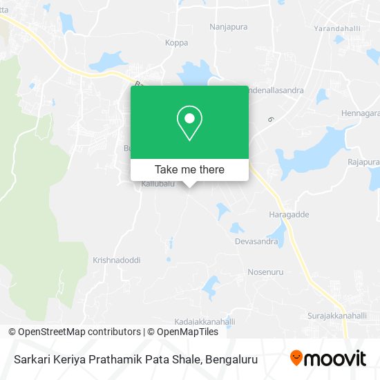 Sarkari Keriya Prathamik Pata Shale map