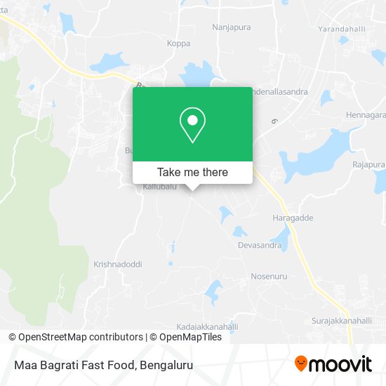 Maa Bagrati Fast Food map