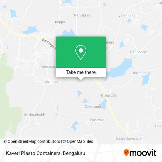 Kaveri Plasto Containers map