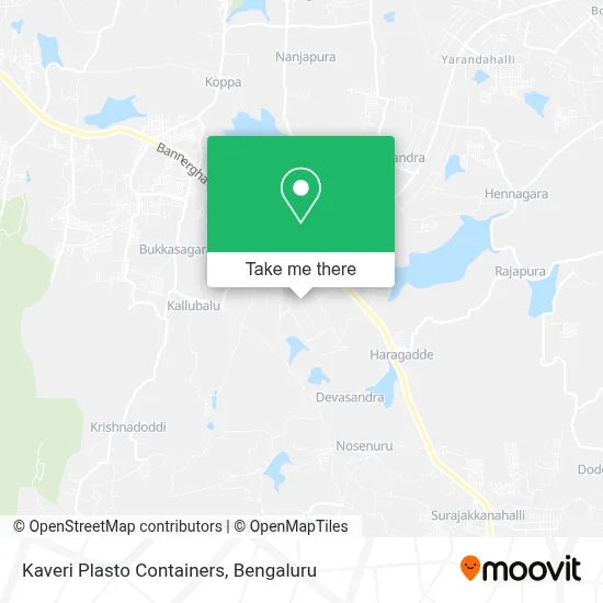 Kaveri Plasto Containers map