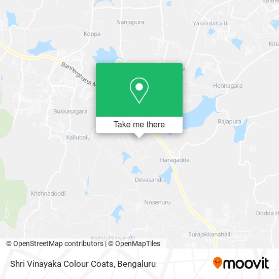 Shri Vinayaka Colour Coats map