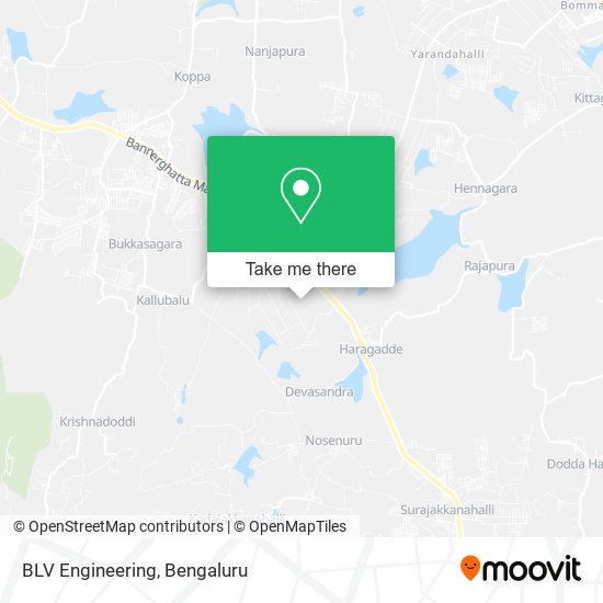 BLV Engineering map