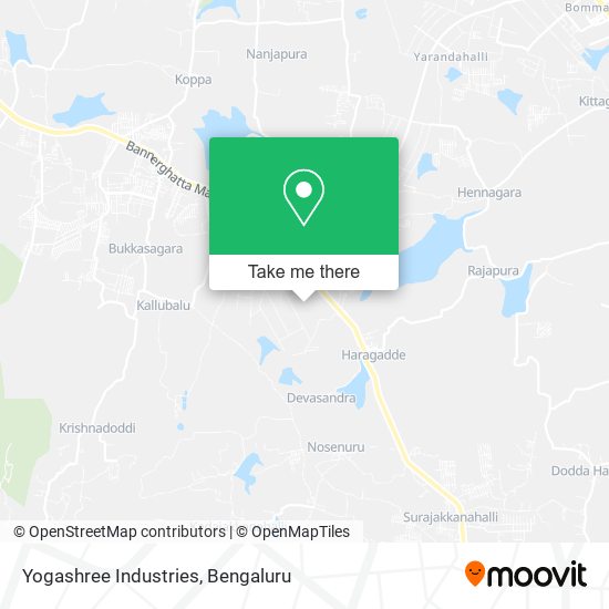 Yogashree Industries map